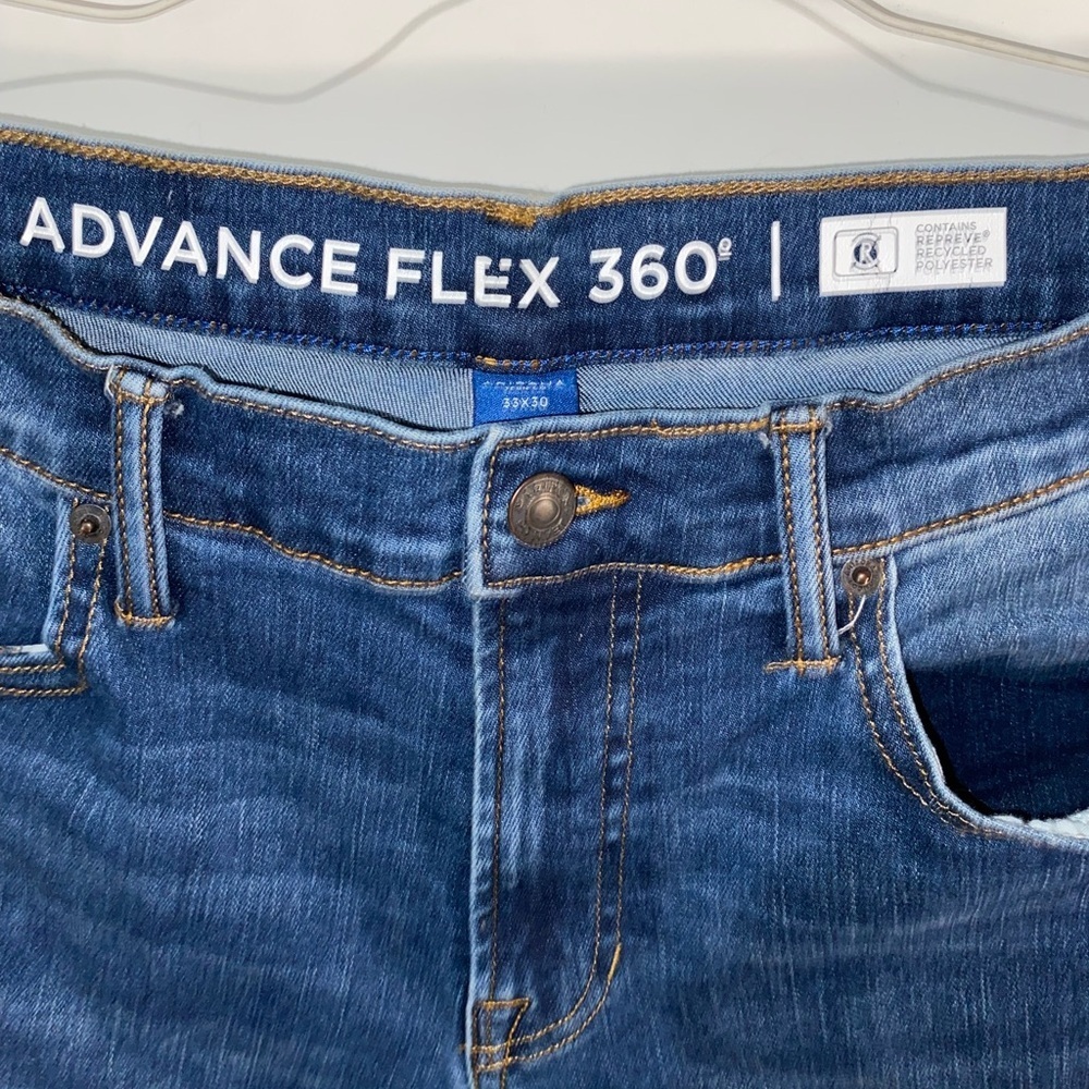 Men's Blue Denim Jeans - Picture 3 of 10